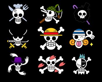 One Piece jolly roger mugiwara