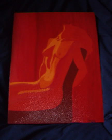 Painting by me - Acrylic on Canvas