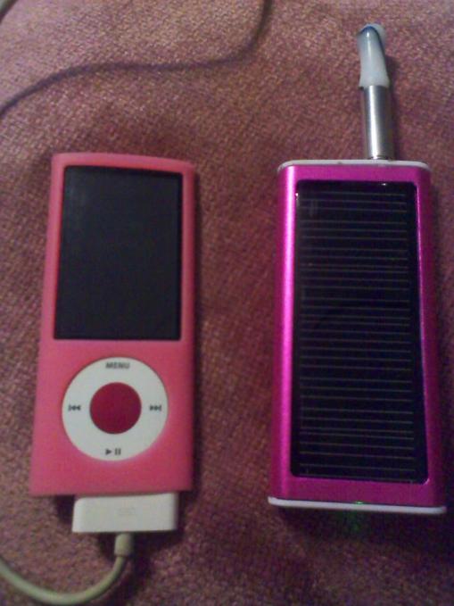 pink solar mod/ size comparison