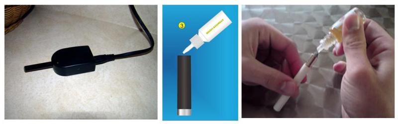 preparing to vape