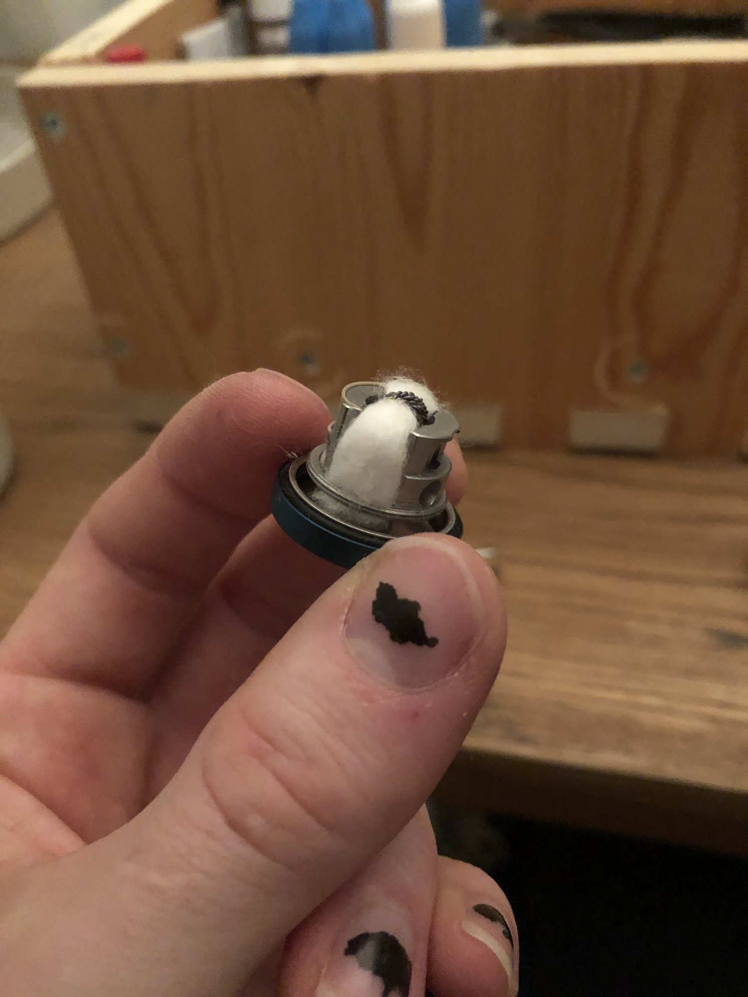 Puff wick