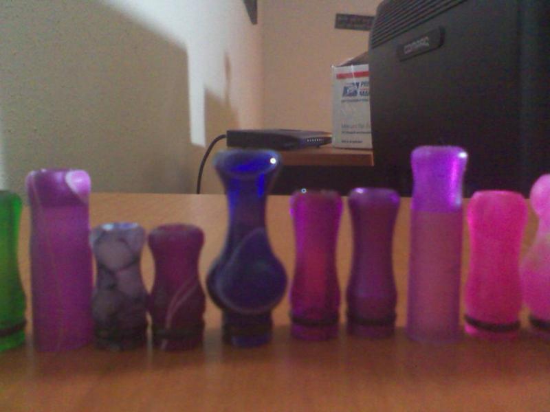 purple drip tips