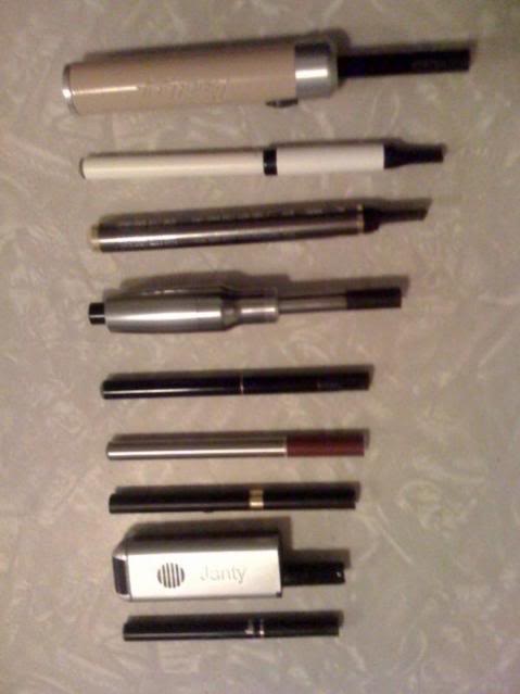 range of e cigs