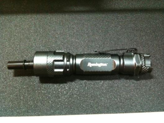 Remington Flashlight that can use up to 2 CR123A