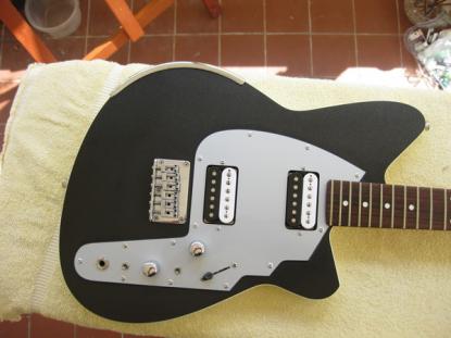 Reverend Rocco - Zebra pickups and Eastpointe Neck