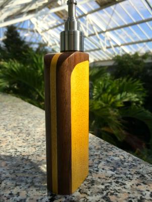 RSM Desttroyer 20-2 Back
Black Walnut / Yellow Heart
Kayfun Lite+ w. new original Driptip