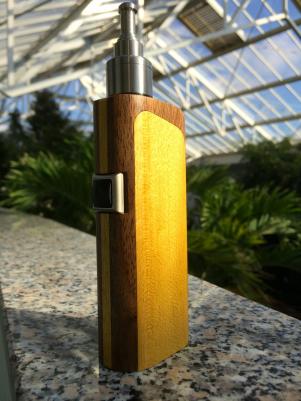 RSM Desttroyer 20-2 Front
Black Walnut / Yellow Heart
Kayfun Lite+ w. new original Driptip