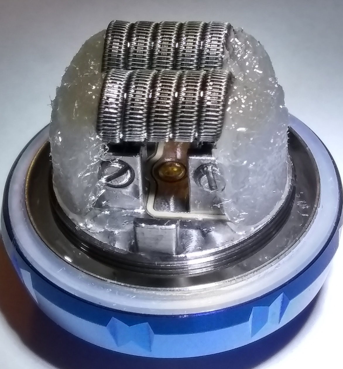 Saddle Horse Blues 0.11Ω ⌀3.5 Staggered Framed Staple Build on Zeus X