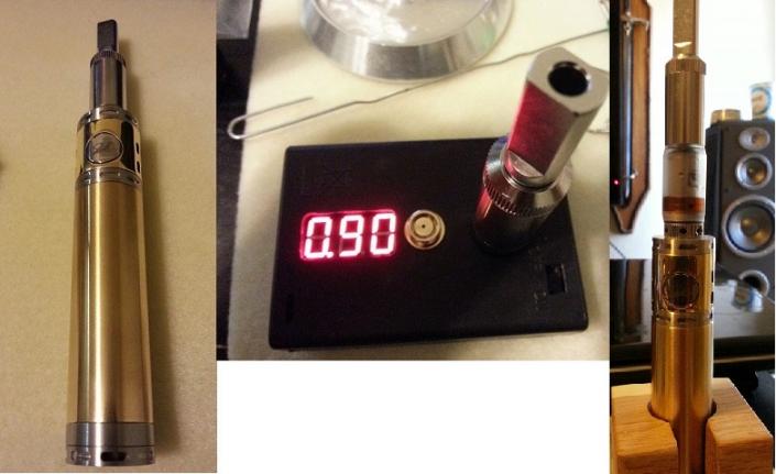 Set up my Poldiac with Kayfun mini 2.1 es in drip mode and standard mode.