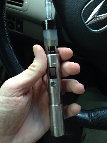 Sigelei telescoping v3.  My first PVD, paid about 80.00 for the kit that included the device, two batteries and a charger.  I've ordered a ProVari and some better batteries since.  Still researching Tanks etc.