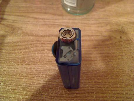 Silver 510 connection with Stainless ring.