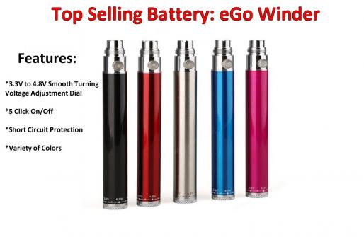 Smoktech eGo Winder Variable Voltage Battery
