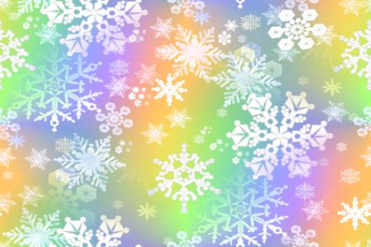 snowflakes colorful snowstorm background