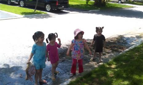 splashing (Medium)