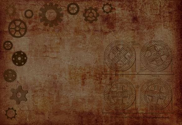 Steampunk Wallpaper by MyScarredHeart