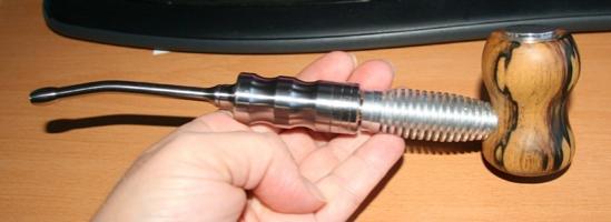 Stiff Pipe & Wave  atty and hooked dripstick