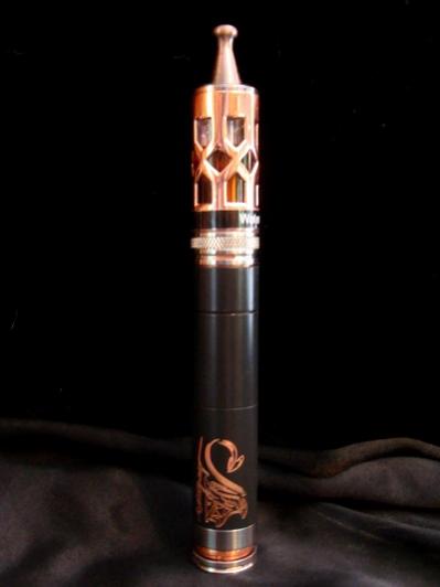 Stingray - I'm still fighting a crunchy switch on this one, but it's a nice mod. I've got a kick in this one. Topped with a copper RG500.
