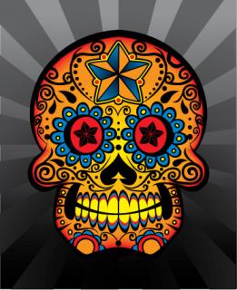 sugar skull by satansbrand