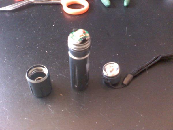 taken apart