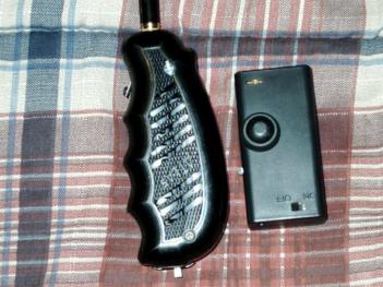 The 5v Fistpack, beside my 1st 3.7v 2AA box.