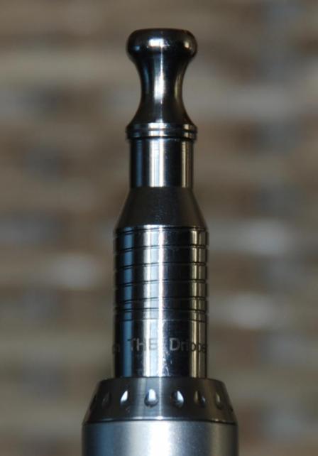 THE Dripper Spiral with Lips double O drip tip.Stainless steel 304