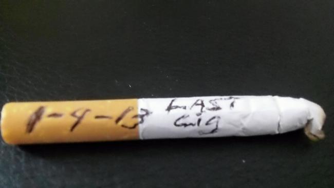 The Last Cig- 1/4/2013
Companions no more !
' I am a Vaper '