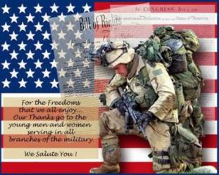 These are the brave.....and we wish you a safe return.