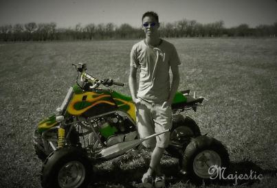 This was taken in 2004.

My Yamaha Banshee.