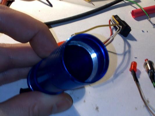 Tube from a 9 led flashlight. Got from Rural King 2 for $10.