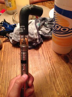 Vamo V5 w/ a Nautilus... and a Ferrari 360 mouth piece for kicks.
