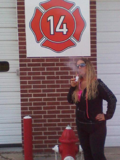 vape by a firestation