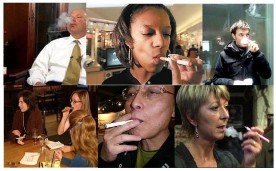 vapers collage