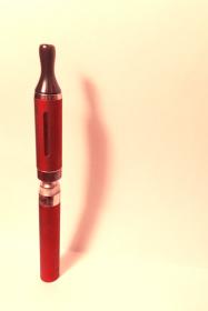 Vea with the Red Mt3 - it matches the battery completely. Finish and all. It does require a 510 to eGo adapter.