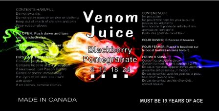 Venom new juice logo, this is the new logo, i love our juice we really take pride in it!!