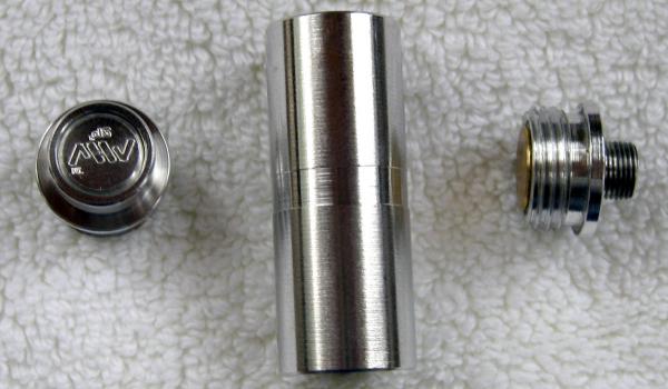 Very simple to use, only three pieces: Bottom button switch, tube, adapter.