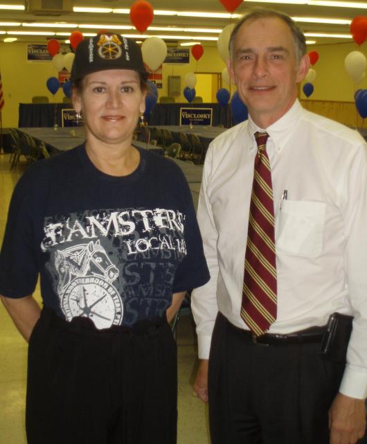 Vikki & Congressman Pete 10/20/10
I used to interview him on the news, but I like this WAY better! I hated working in news, it was almost always BAD News!!!