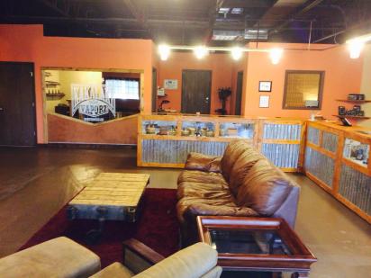 We have a comfy lounge area with tv and gaming
