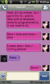 What it's like to have a text conversation with me.. lmao!