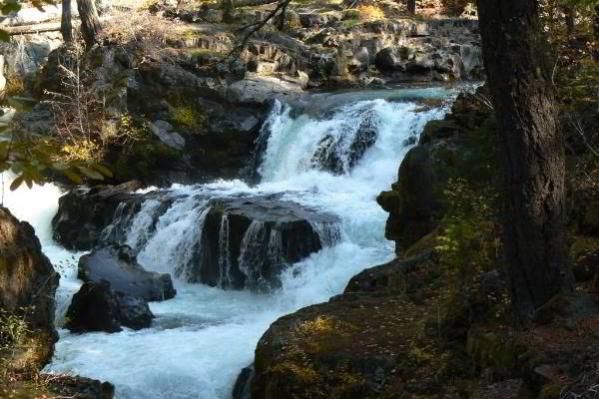 Whitewater near Crater Lake, Oregon