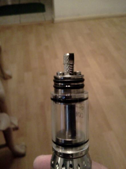 Wick and coil on  the Cobra