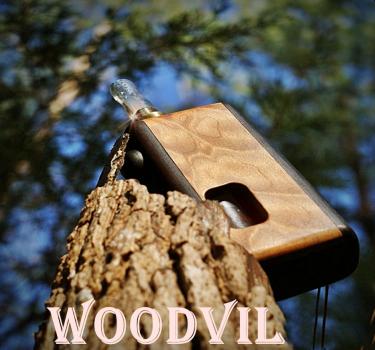 Woodvil~ my second Woodvil, and my favorite. Ebony and Quilted Maple.