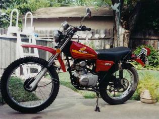 XL 125...my third bike..15 yrs old