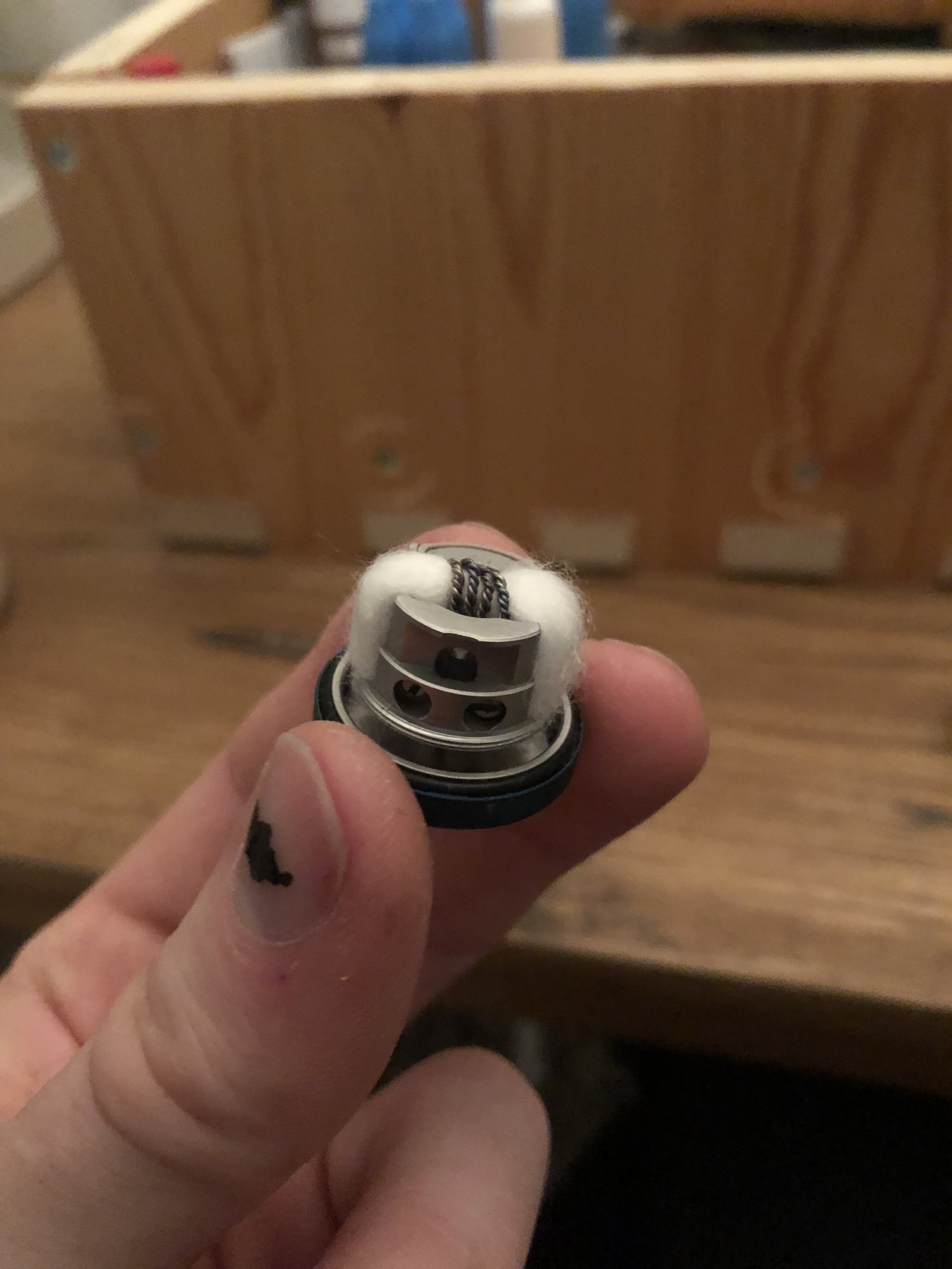 Yet another wicking and coil