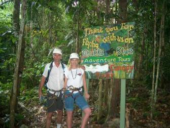 Zip Lining in Jamaica