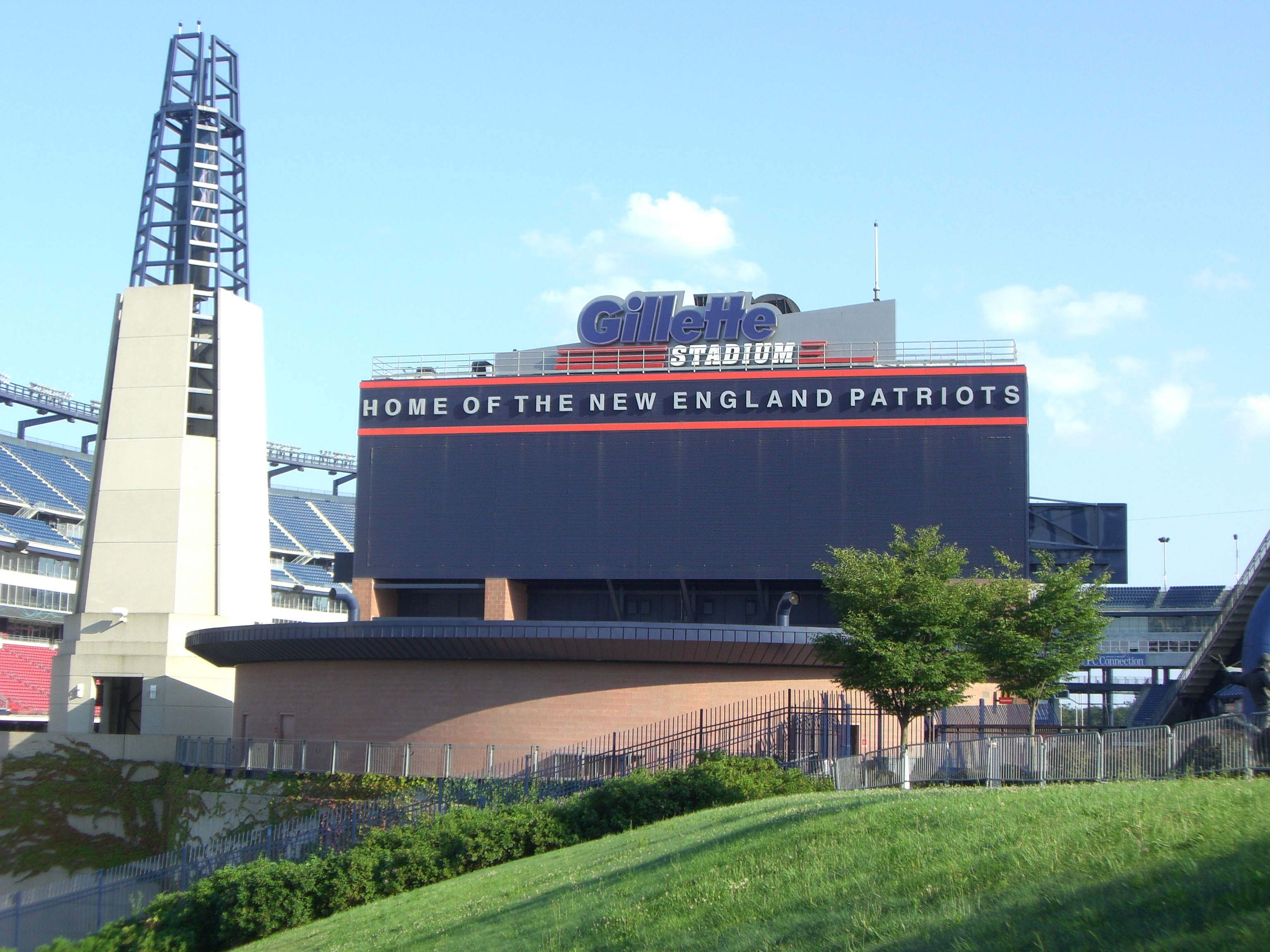 Gillette_Stadium_Patriots_Home_Sign.JPG