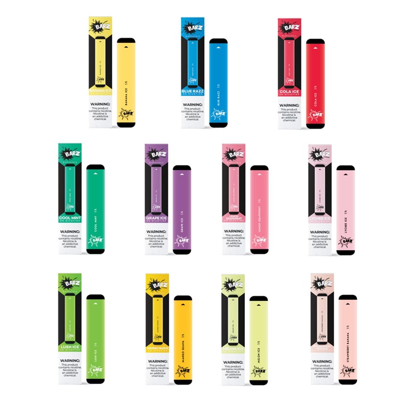 Barz Disposable pod kit vs kangvape slick plus - E-Cig 5% Nicotine