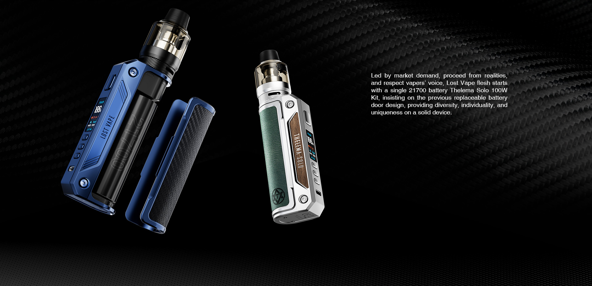 Lost Vape Thelema Solo Mod Only - Red Star Vapor