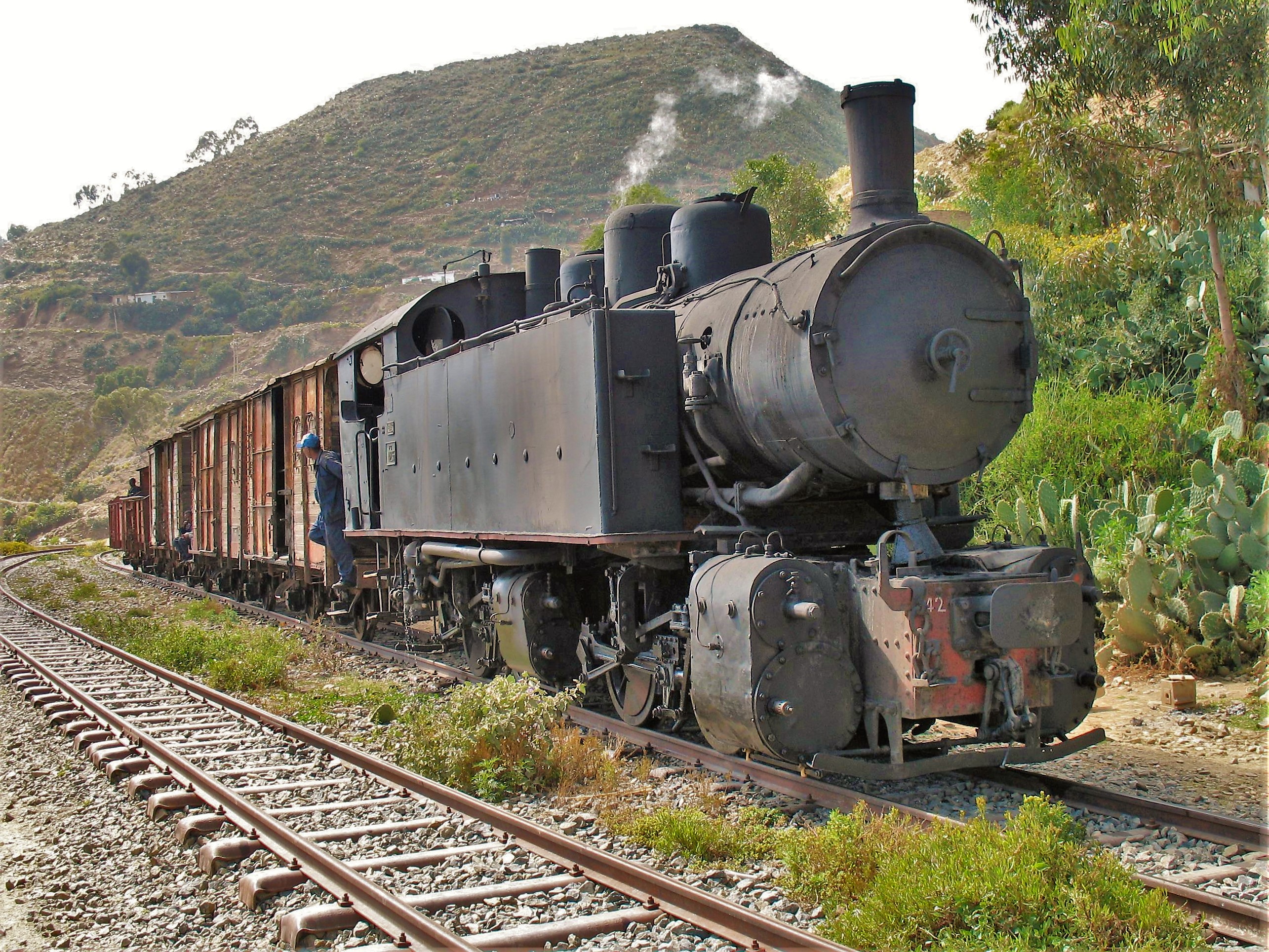 Ansaldo_442_steam_locomotive_in_Eritrea.JPG